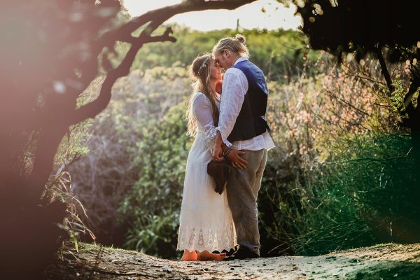 Elopments Cornwall Photographer 600x400 - Mawgan Porth Wedding - Celine and Will